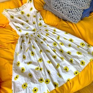 Sz 0 Kate Spade Daisy Print Dress